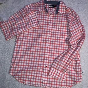 Nautica XL classic fit/stretch long sleeve button-down shirt